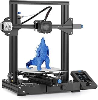 Official Creality 3D Printer Ender-3 V2 with V4.2.2 Silent Motherboard Stable Power Supply Carborundum Glass Platform Resume Printing Function