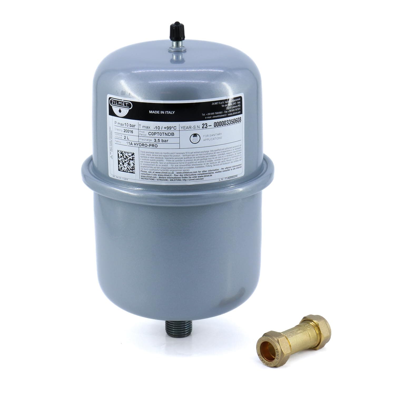 Water Heater Expansion Vessel Kit A