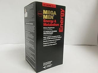 Mega Men Energy & Metabolism Dietary Supplement Capsule