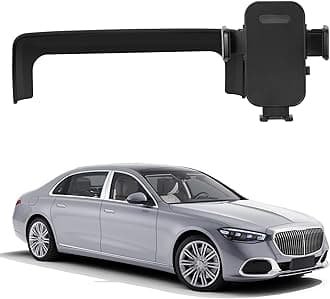 12.3-inch Car Phone Holder Mount Compatible with Mercedes Benz GLC/C-Class 2022-2025 Accessories Custom Fit Screen & Mobile Phone Stand 360°Adjustable Cell Phone Car Decoration Mods Car Mount Tablet