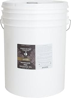 Fragrance Free Massage Oil, Unscented, 640 Ounce