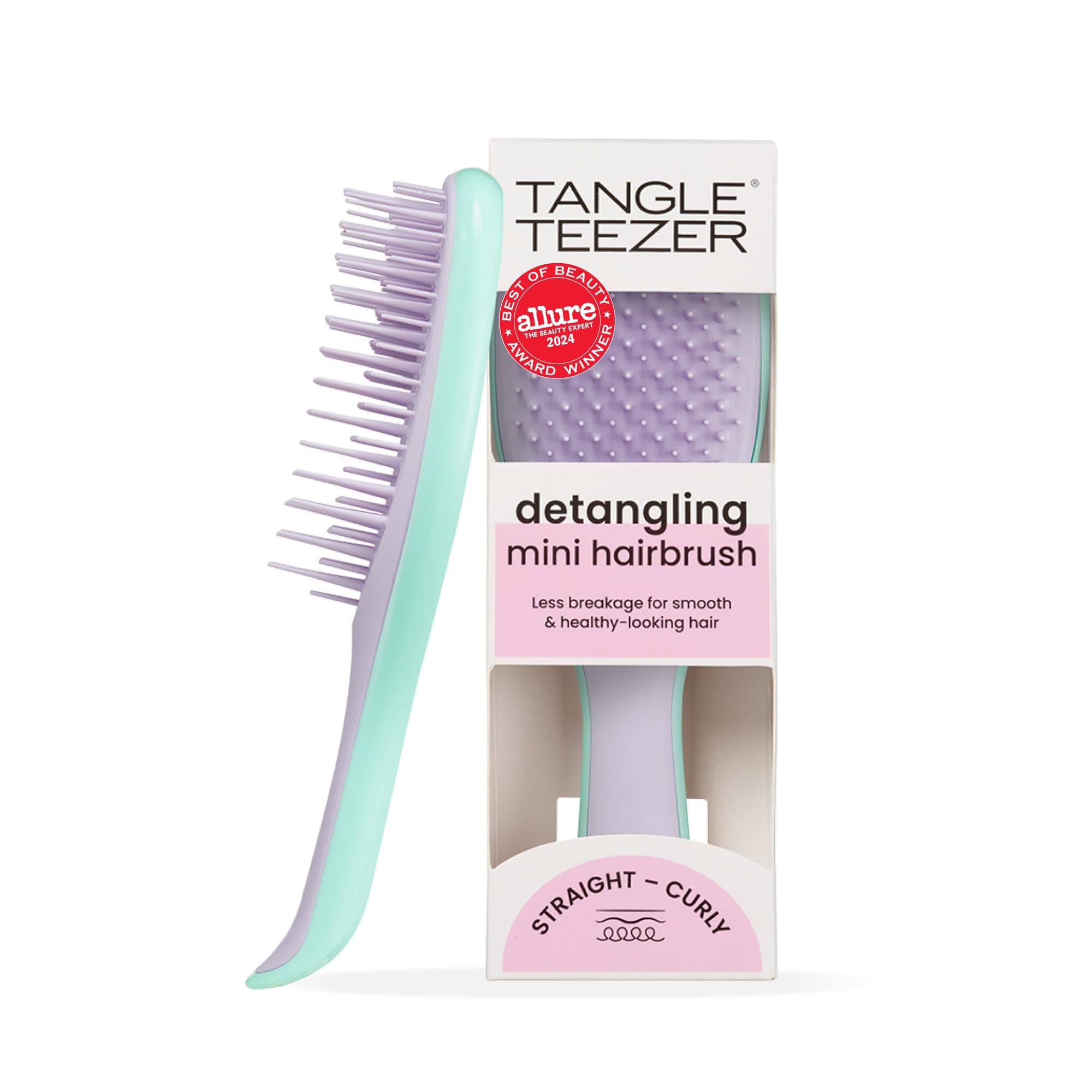 The Ultimate Detangler Mini, Mint Wisteria Leaf