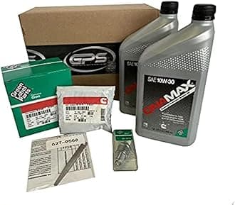 GPS GENERATOR PARTS SPECIALIST Tune Up Kit for Onan RV Generator Model KY 4000 with ONAMAX 15W40 oil for use with Spec A - N