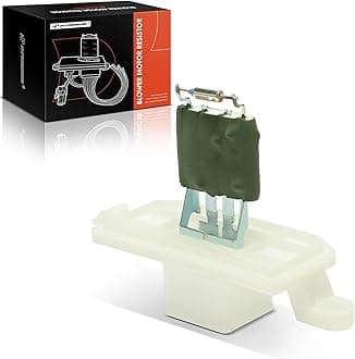 A-Premium HVAC Blower Motor Resistor Compatible with Ford 2013-2018 Escape, 2014-2018 Fiesta, 2012-2018 Focus, 2014-2015 Transit Connect, 2015-2018 Transit-150 250 350, Manual Control