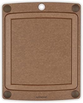 EpicureanAll-in-One 11.5" × 9" Cutting Board in Nutmeg