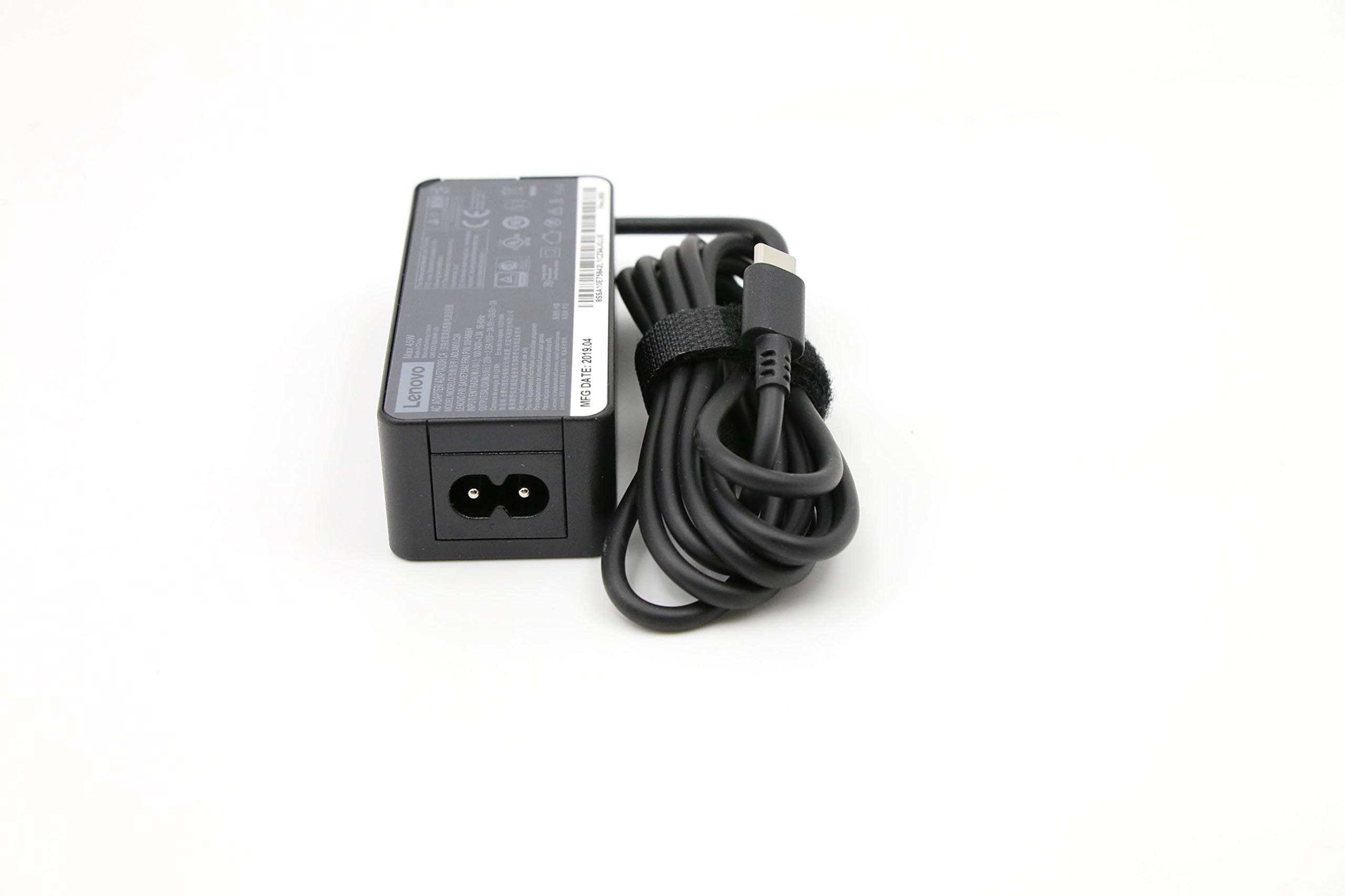 Lenovo 45 W USB-C AC Adapter, Black, for Thinkpad Laptop/Tablet 4X20M26252