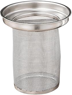 ABOOFAN Stainless Steel Tea Infuser, Fine Mesh Tea Strainer Tea Steeper Loose Leaf Tea Filter Basket Replacement for Tea Kettle Teapot Cups Mugs, 8.1X8.1X7.8CM, Silver 1