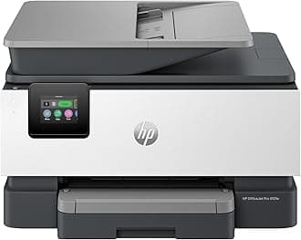 HP OfficeJet Pro 9125e Wireless All-in-One Color Inkjet Printer, Print, scan, copy, fax, ADF, Duplex printing best-for-office, 3 month Instant Ink trial included, AI-enabled (403X0A)