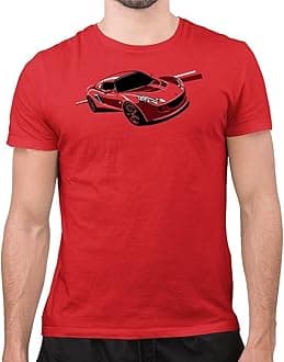 Lotus Elise Illustration T Shirt Sports Car T Shirt