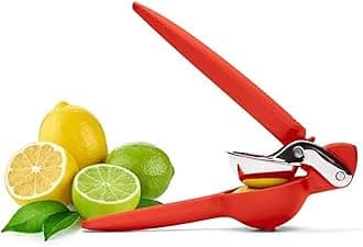 Chef'n FreshForce Lemon Squeezer Citrus Juicer, Premium Quality, Max Extraction, Persimmon