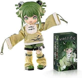 Study Tour Series Blind Box, 1/12 BJD Doll OB11 Size Action Figures, Movable Dolls with Doll Clothes Surprise Gift Toys (Single Box)