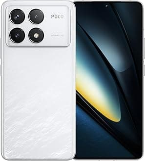 Xiaomi Poco F6 Pro 5G (512GB + 12GB) Global Version Unlocked 6.67" 120Hz 50Mp Triple Camera (for Tmobile Mint Tello & Global) (White)