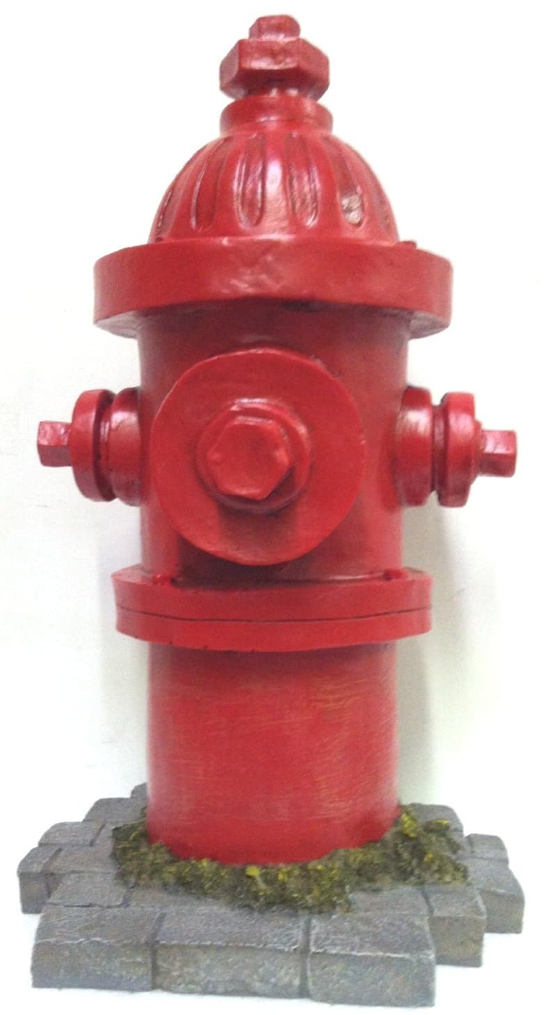 Dog's Second Best Friend Fire Hydrant Statue 17" By EST
