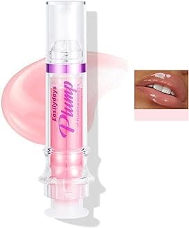 Lifting Gloss, Spicy Lip Plumping Booster Lip Gloss Glossy Lipstick, Hydrating, Volumizes, High-Shine, Fuller Plumper Lip Mirror Lip Glaze, Plump & Pout Lip Plumper for Women Girls (#01)