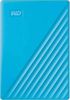 Western Digital WD Portable HDD 6TB USB3.0 Blue My Passport Encrypted Password Protection External Hard Disk / Manufacturer 3-Year Warranty WDBR9S0060BBL-WESN Domestic Authorized Distributor