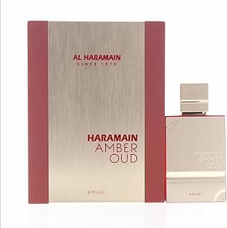 Al Haramain Amber Oud Rouge for Unisex Eau De Parfum Spray, 2 Ounce