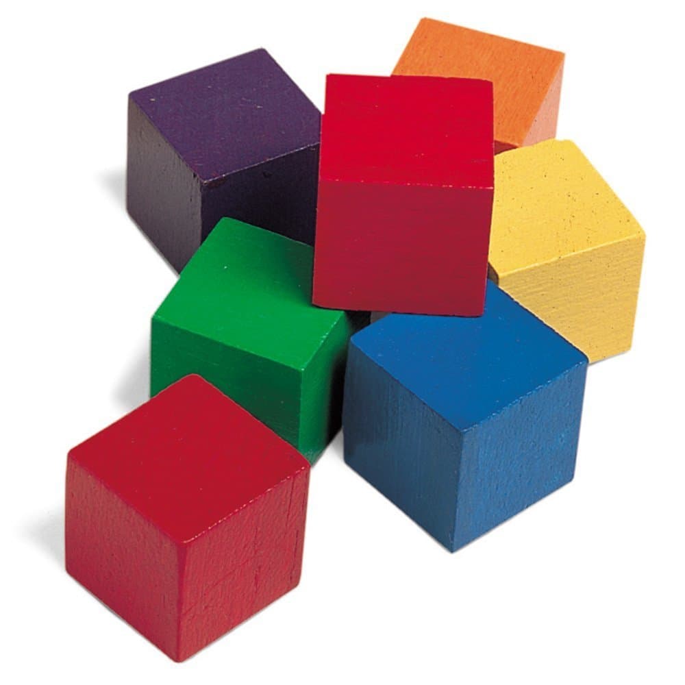 Wooden Color Cubes