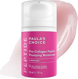 Pro-Collagen Peptide Plumping Face Moisturizer, Daily Gel Face Cream for Deep Lightweight Hydration, Wrinkles & Loss of Firmness, Fragrance-Free, 1.7 Fl Oz
