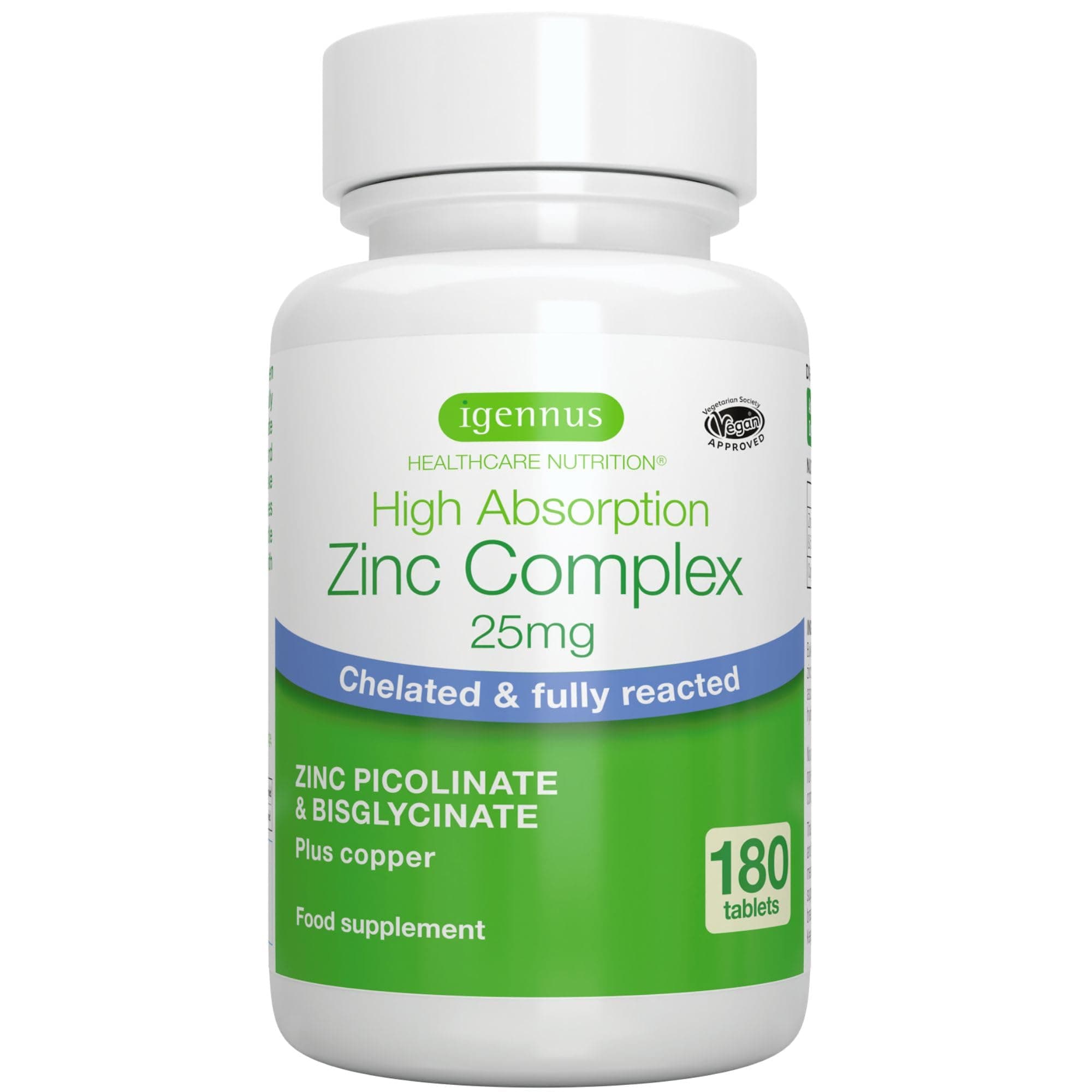 High Absorption Zinc Complex