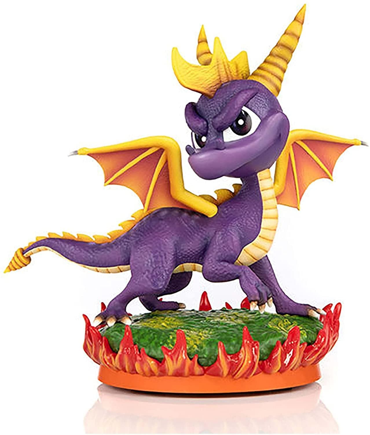 First 4 Figures Dark Horse Comics Spyro 2: Classic Ripto's Rage 8'' PVC Standard Statue Standard, Multicolor, 3010-230