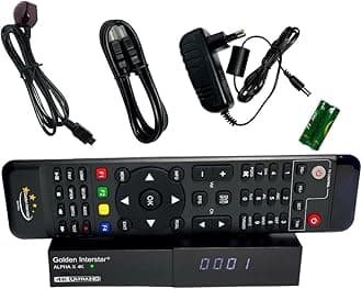 Alpha X 4k UHD Multistream Satellite Receiver DVB-S2 HEVC