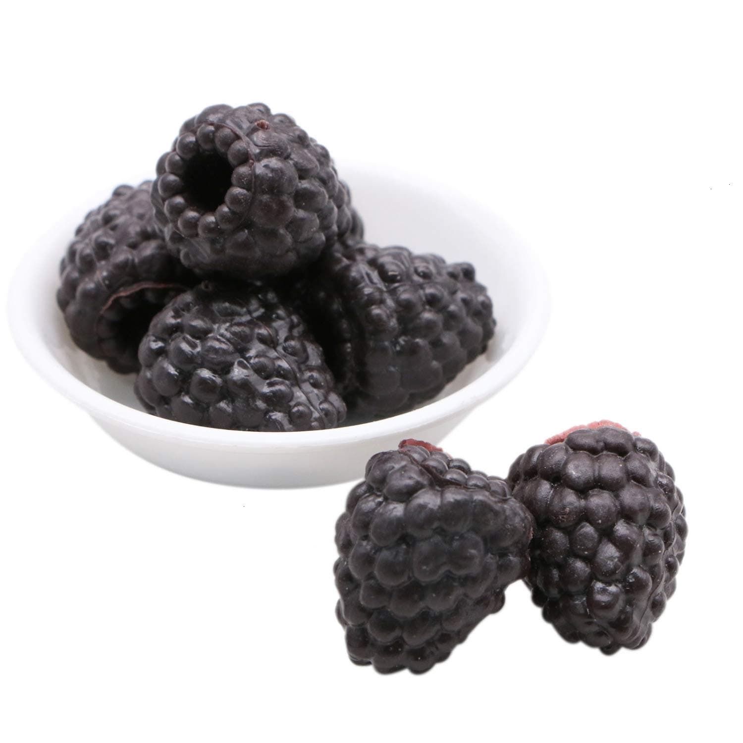 30pcs Plastic Artificial Raspberry, Artificial Berries Craft Fake Fruit Berries for Home Kitchen Cabinet Decoration