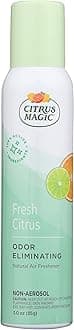 Natural Odor Eliminating Air Freshener Spray, Fresh Citrus, 3-Ounce