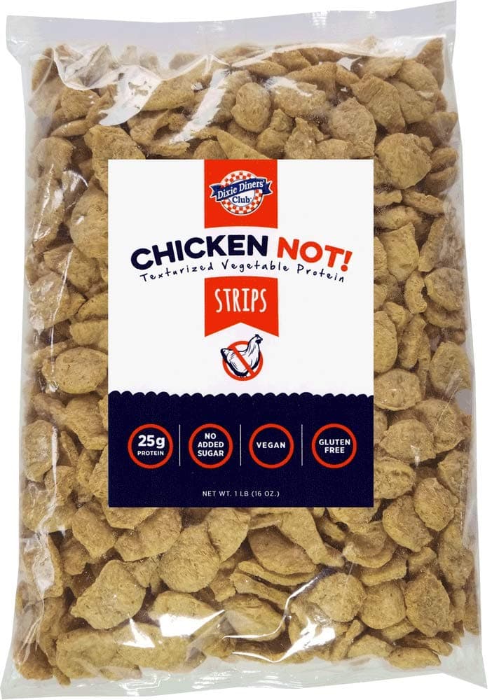 Dixie Diners' Club - Chicken (Not!) Strips, 1 lb bag (Pack of 2)