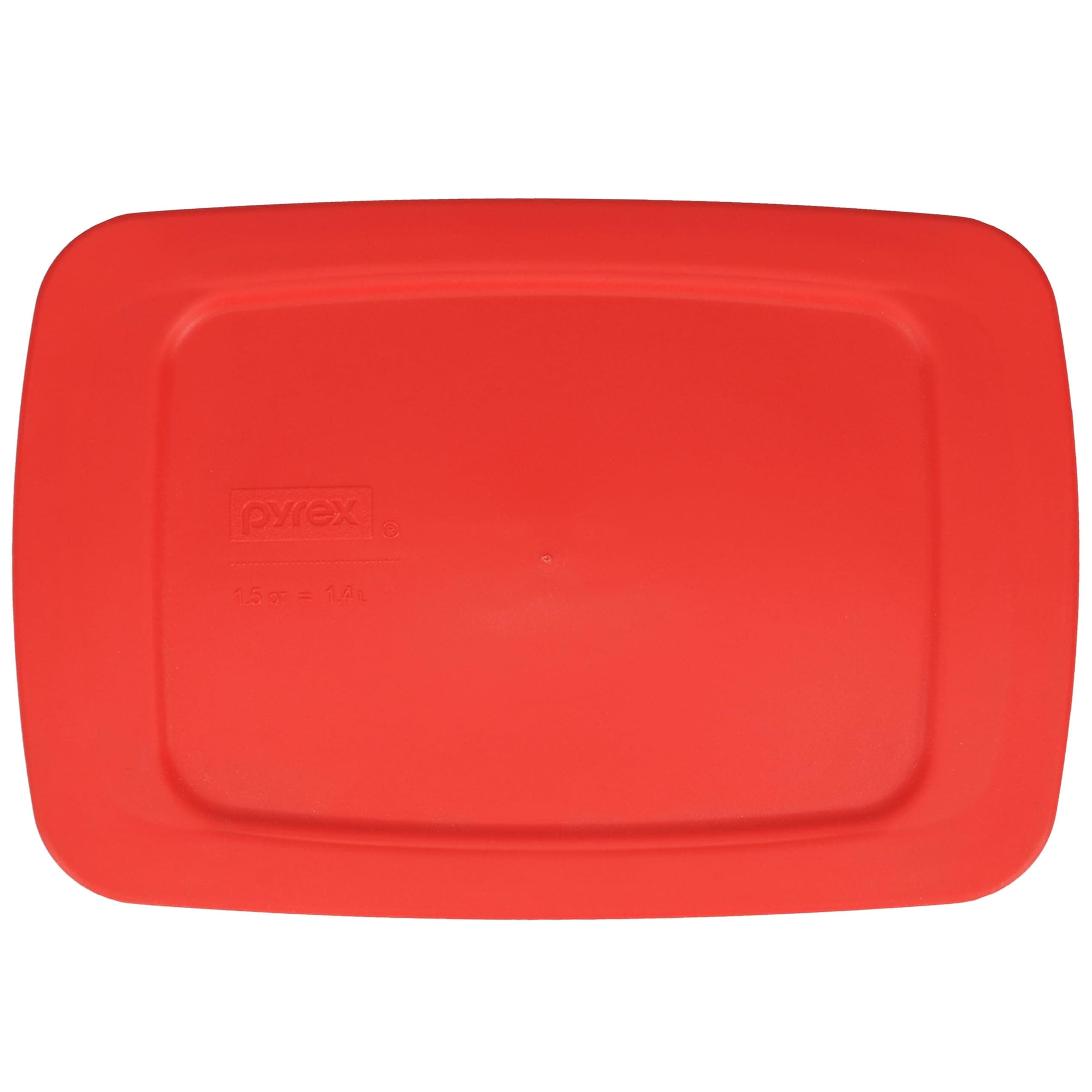 Pyrex C-213-PC 1.5クォート 掴みやすい赤い蓋