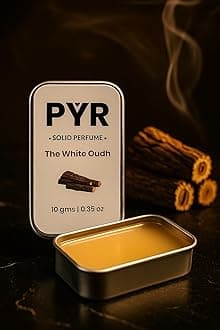 Solid Perfume for Men & Women | The White Oudh Long-Lasting & Strong Fragrance | Non-Greasy & Travel-Friendly | Perfect for Date Night & Gifting | 10g