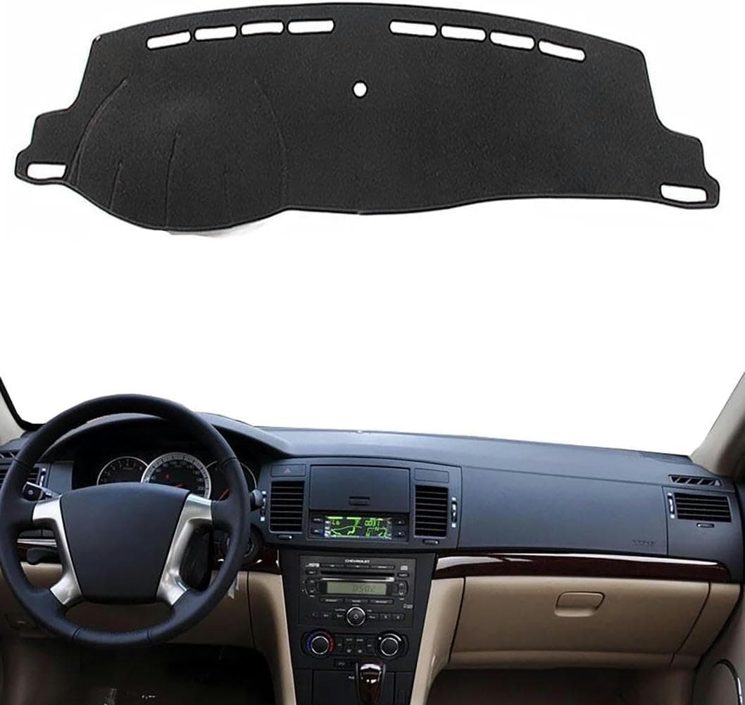 Car Dashboard Cover Dash Mat Sun Shade Pad Dash Board Carpet,For Chevrolet Epica 2007-2012, Flannel Fabric Dashboard Cover Mat