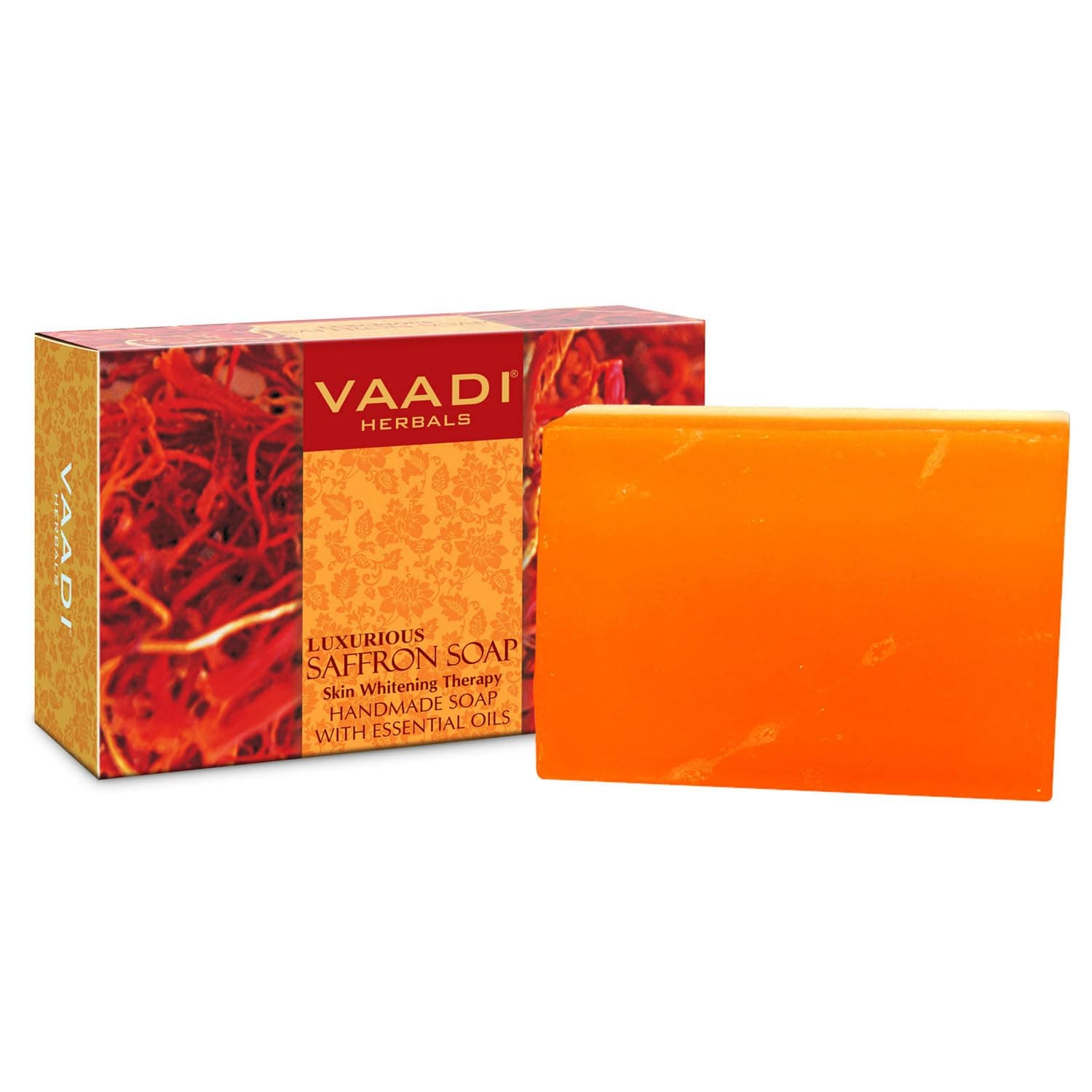 Vaadi Herbals Luxurious Saffron Soap, 75 gm