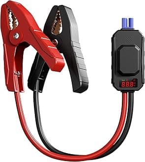 Jumper Starter Clamps Replacement Automotive Emergency Booster Clamp Cables Replacement Alligator Clamp for 12V Portable Car Jump Starter