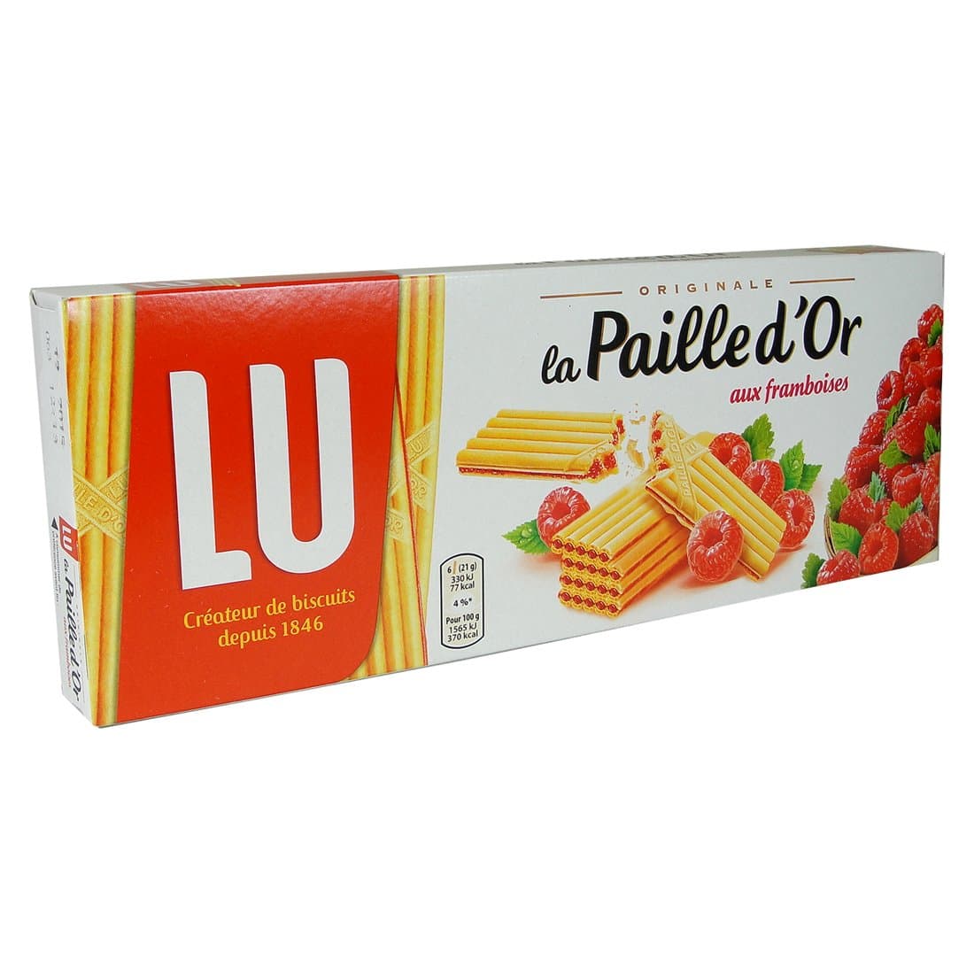 Lu Paille d'or Raspberry Cookies 170 Gr