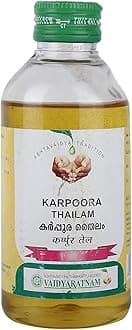 Karpooradi/Karpoora Thailam by Vaidyaratnam Oushadhasala 200ml