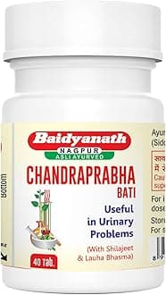Baidyanath Chandraprabha Bati 40 tab. Pack Of 2