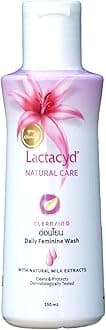 Lactacyd Natural Care Cleansing Feminine Wash with Natural Milk Extracts 150ml