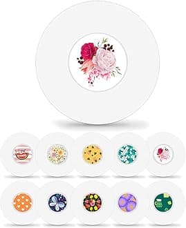 HONYOU Libre 2 & Lingo Sensor Covers Waterproof Freestyle Sensor Stickers CGM Sensor Patches, Hypoallergenic & Latex-Free 14 Days Long Stay, Total 40Pack