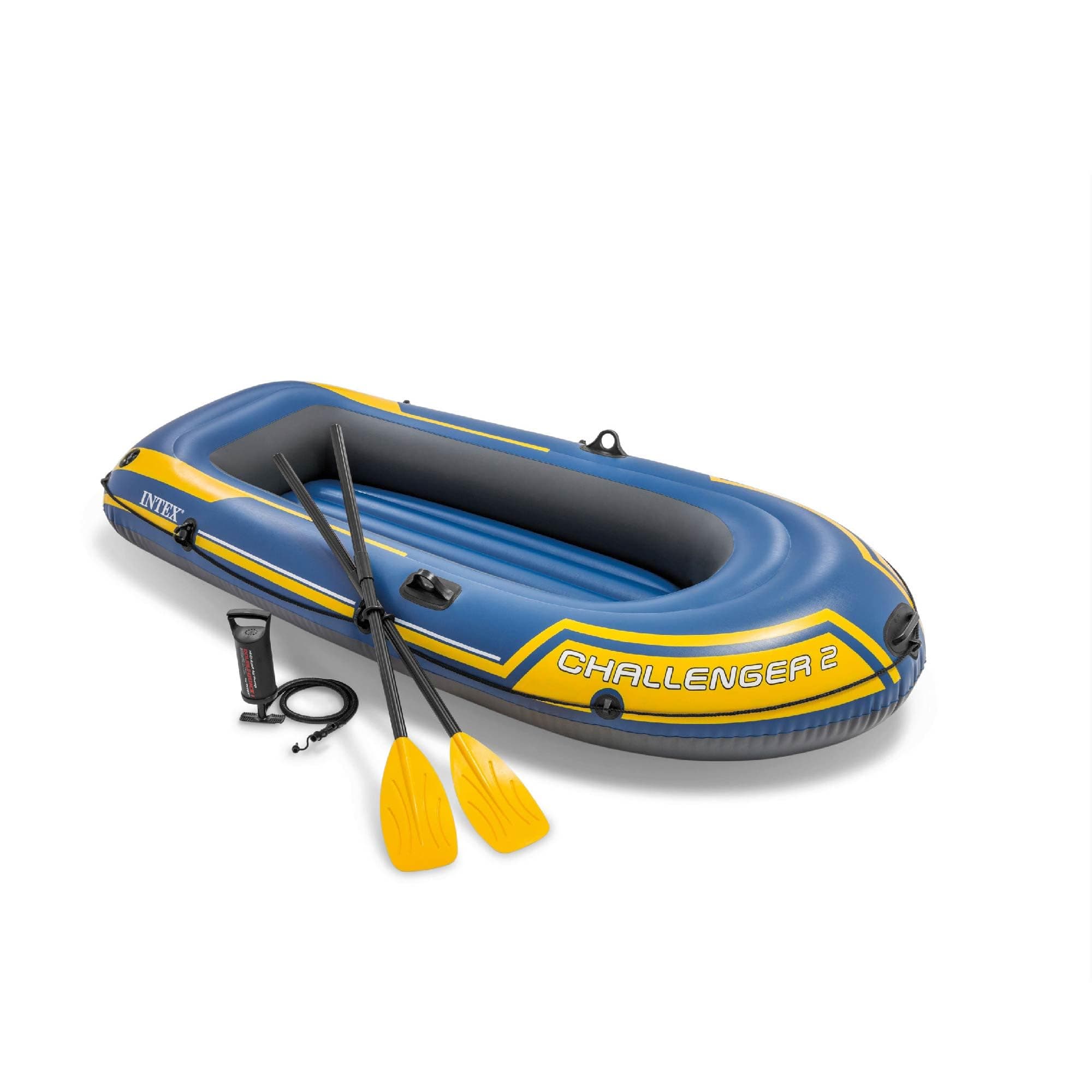 Intex Challenger Inflatable Boat Set with Oars + Inflator