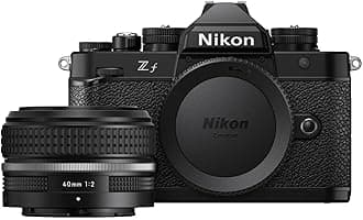Z f with Special Edition Prime Lens | Full-Frame Mirrorless Stills/Video Camera with Fast 40mm f/2 Lens | Nikon USA Model