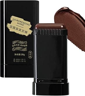 Comb Hair Dye For Grey Hair Coverage, Brown Hair Concealer For Women Men, Temporary Hair Dye Black, Safe And Convenient Hairdye With Applicator, Hair Root Touchup Tool, Coffee Hair Colour Brushes