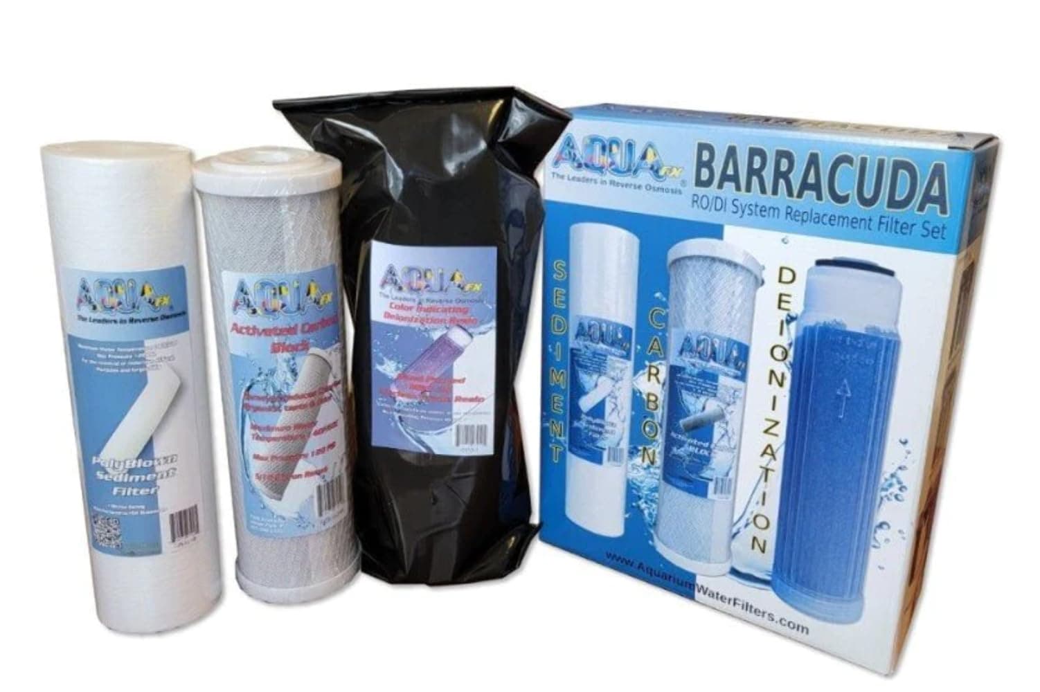 The Barracuda Reverse Osmosis 10 inch Replacement Filters