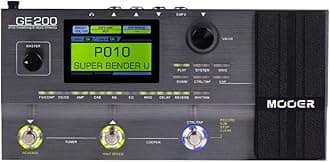GE200 Amp Modelling Multi Effects Pedal