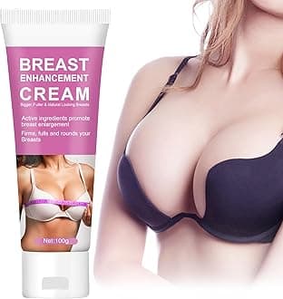Senhorita Breast Enhancement Cream, Natural Breast Enlargement Cream Fast Growth, Firming and Lifting Cream, Nourishing to Push Up Bust with Perfect Body Curve