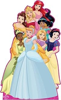 Princess Collage Life Size Cardboard Cutout Standup - Disney