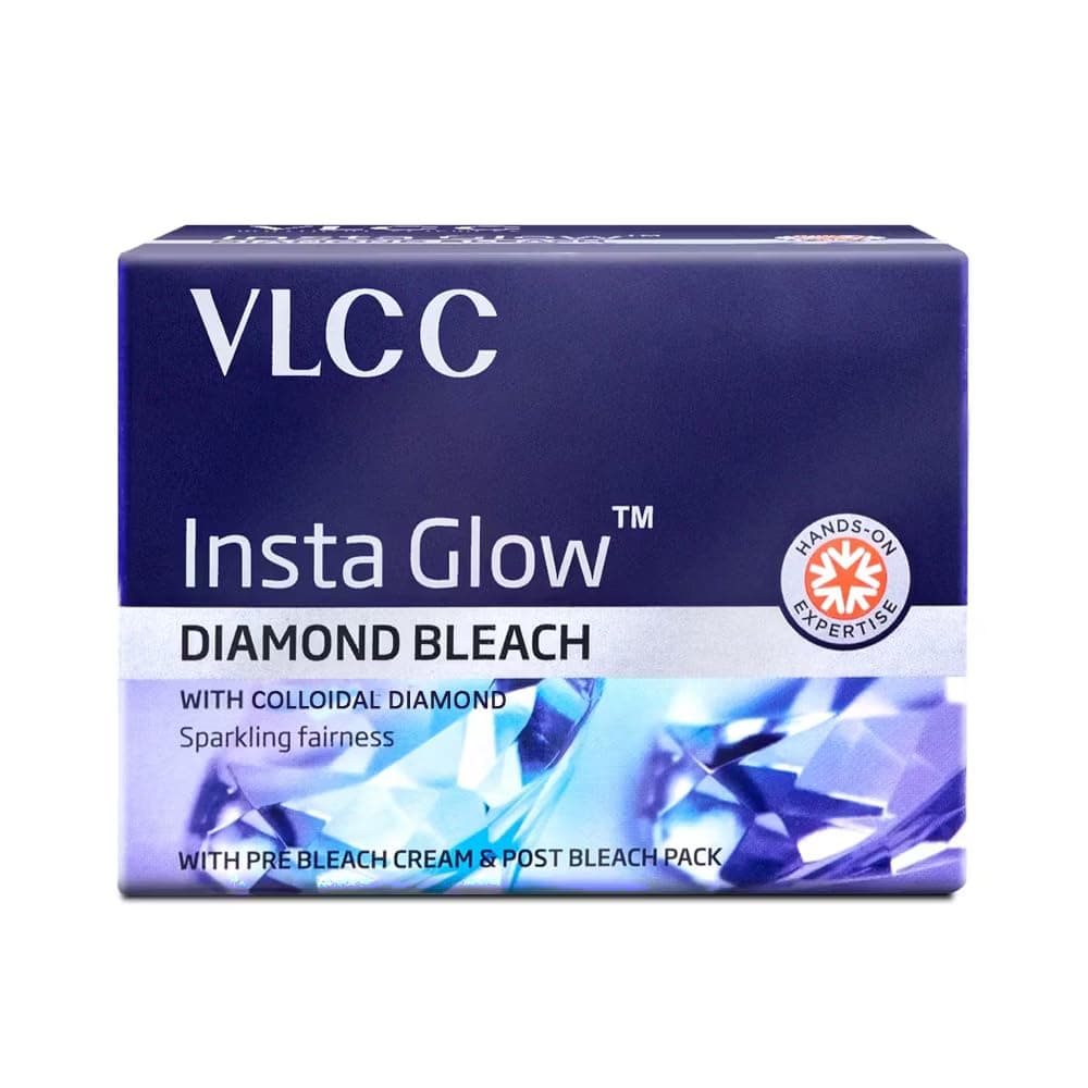 VLCC Insta Glow Diamond Bleach, 60G, multi