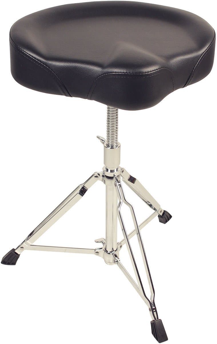 Percussion Plus 4400T Heavy-Duty Double-Braced Drum Throne