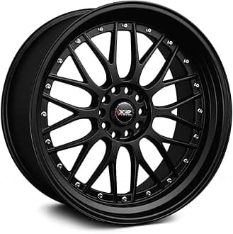 - XXR WHEELS 521 17 X 7 BOLT PATERN 4-100/4-4.5, Offset: 38 Flat Black 73.1mm Hub bore