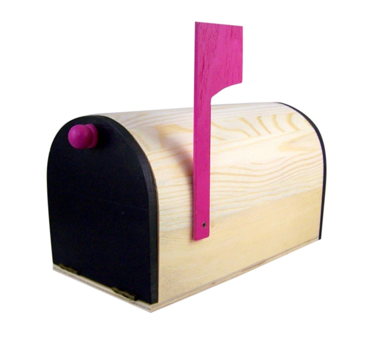 Post Pals Mailbox with Pink Flag Craft Project