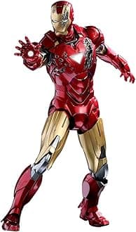 Marvel The Avengers Iron Man Mark VI DIECAST 1/6 Scale Figure
